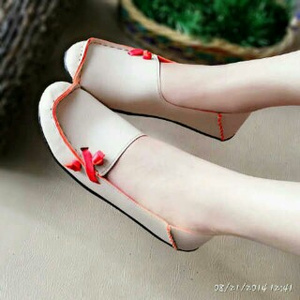 Flat Shoes Terbaru & Murah "Arrizonaa Cream"