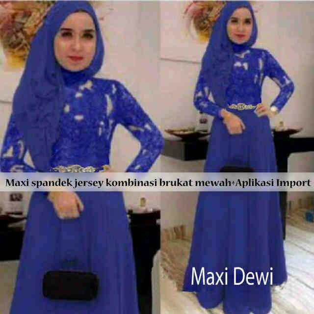 Long Dress Kebaya  Hijab  Modern  Murah Maxi  Dewi RYN 