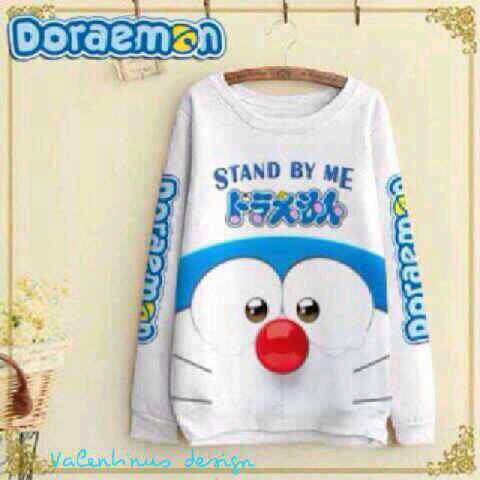 Baju Kaos Wanita Doraemon Lucu Model Terbaru & Murah