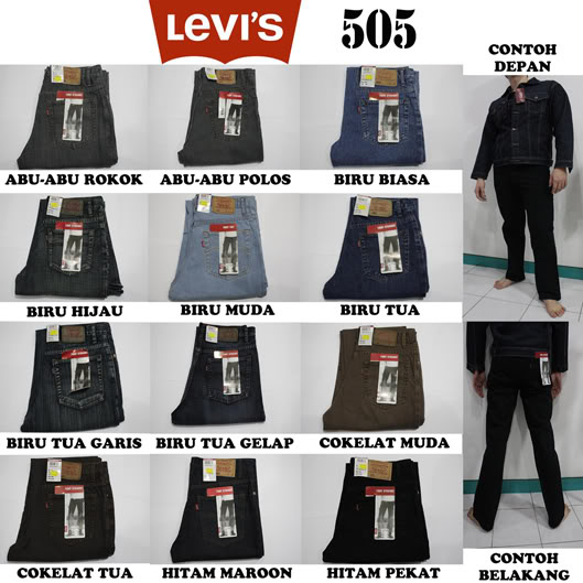  Celana  Jeans Pria  Levis  Standar Panjang Model  Terbaru 