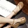 Sandal Wedges Jepit Wanita Cantik Model Terbaru & Murah