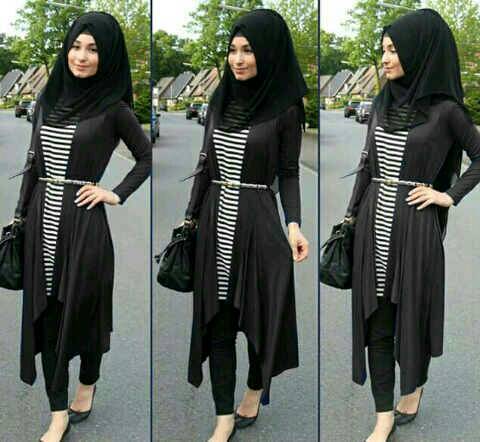  Baju  Setelan Hijab 4in1 Model  Terbaru Cantik Murah RYN 