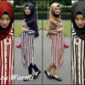 Setelan Baju Muslim Wanita "Zahara Salur Hijab" Model Terbaru & Murah
