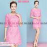 Baju Mini Dress Brukat Cantik Model Terbaru & Murah