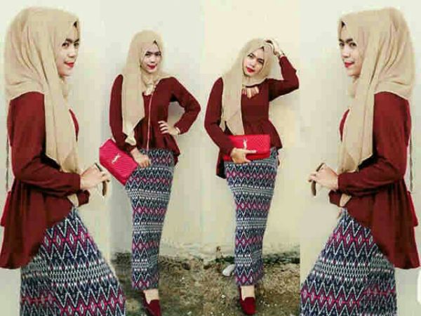 Baju Muslim Setelan Hijab Skirt 3 in 1Model Terbaru & Murah