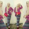 Baju Muslim Setelan Hijab Skirt 3 in 1Model Terbaru & Murah