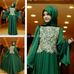 Baju Gamis Long Dress Muslim Modern Terbaru Cantik & Murah