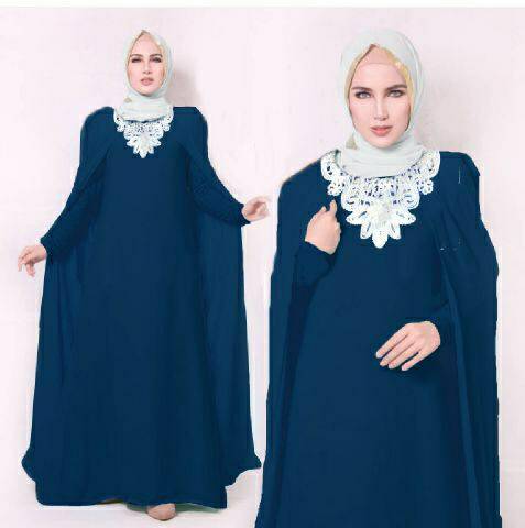 Model Gamis  Terbaru Setelan Baju Muslim Wanita Modern  