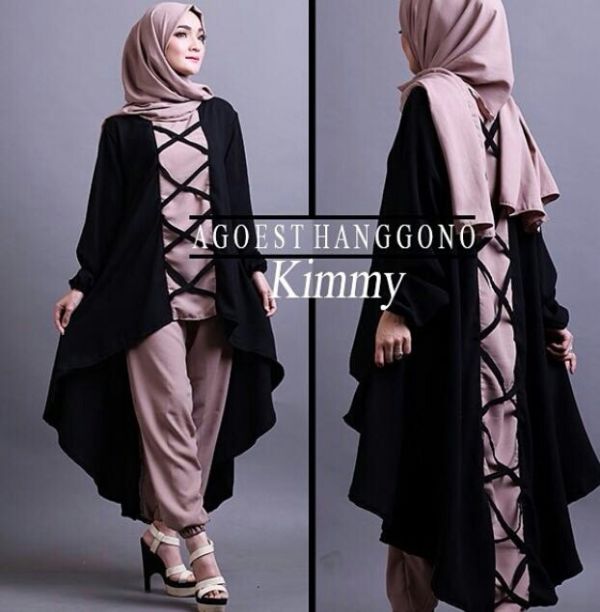 Baju Setelan Fashion Hijab Celana Modis Model Terbaru Modern