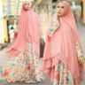 Model Baju Muslimah Gamis Syari Modern Terbaru Setelan Khimar