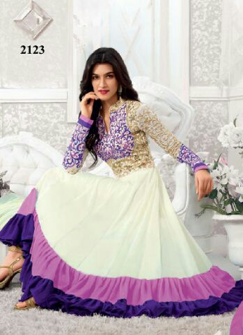 Baju India Model Gaun Long Dress Bordir Cantik Terbaru