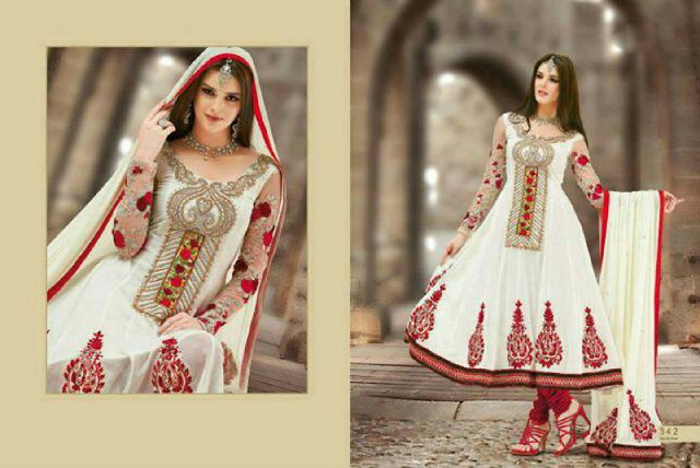 Setelan Baju  Gaun Long Dress Muslim  Model  India  Cantik 