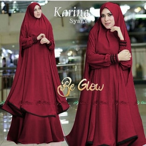 77 Warna  Jilbab Baju  Merah  Maroon 