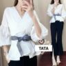 Baju Atasan Wanita Blouse Model Kimono Terbaru Modern Cantik Modis Masa Kini