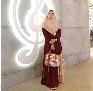  Baju Gamis Syari Setelan Pakaian Muslimah Modern RYN Fashion
