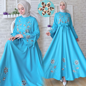  Baju  Gamis Maxy Long  Dress  Muslim Model  Terbaru  RYN Fashion