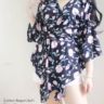 Baju Blouse Atasan Wanita Motif Model Kimono Terbaru