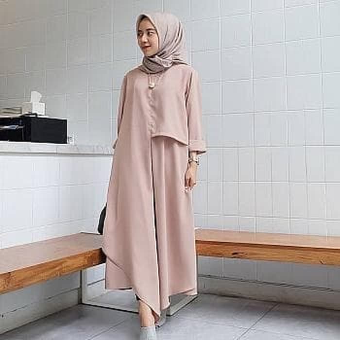  Model  Baju  Atasan Wanita  Blouse Hijab Tunik Modis RYN 