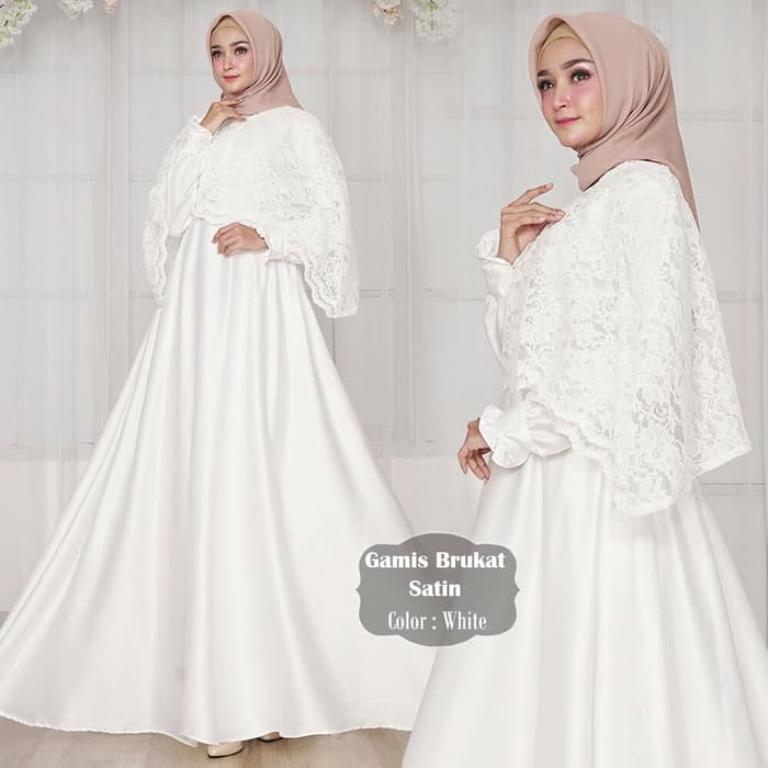  Baju  Muslim Warna  Putih  Model  Baju  Terbaru  2019