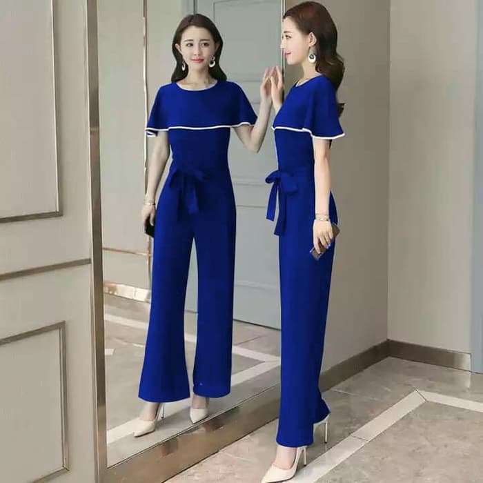  Model  Baju  Jumpsuit  Panjang Cantik Ala Korea RYN Fashion