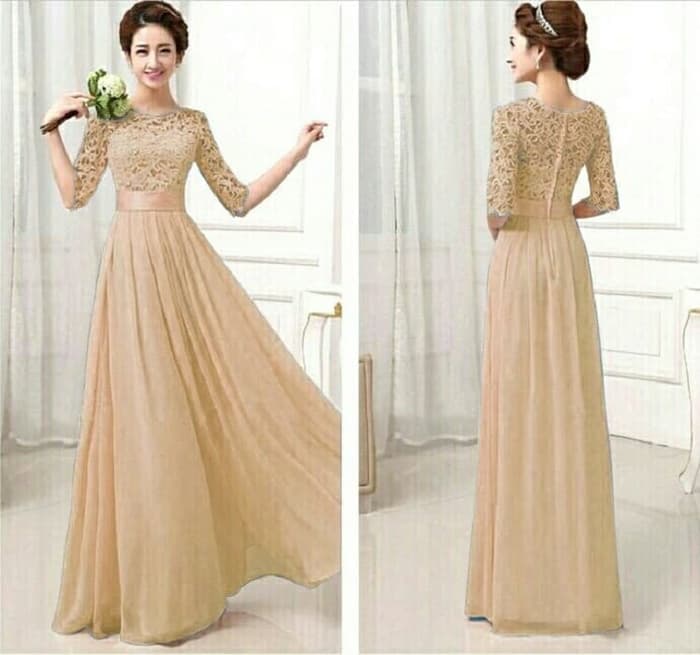 Baju Long  Dress  Gaun  Cantik Dewasa Model  Terbaru  RYN Fashion