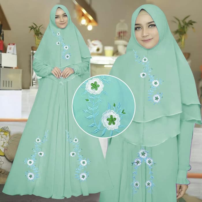  Warna  Hijab Untuk Baju  Hijau  Muda Gallery Islami Terbaru