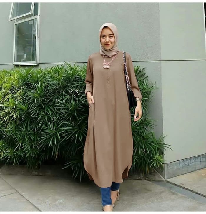 Model Baju Tunik Wanita Lengan Panjang Terbaru RYN Fashion