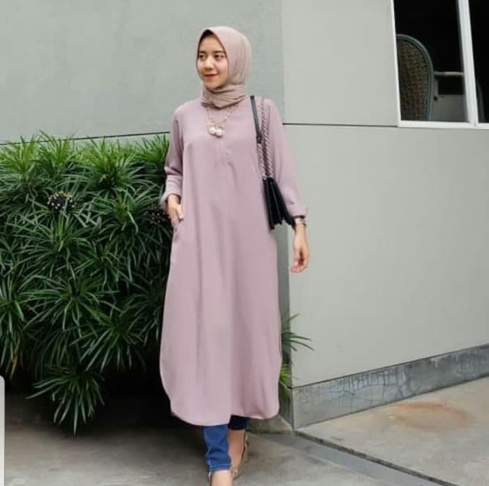 Model  Baju  Tunik  Wanita Lengan Panjang Terbaru  RYN Fashion