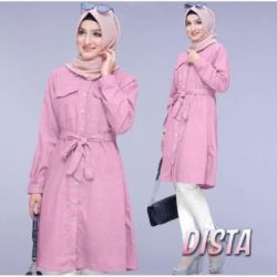 Model Baju Tunik Blouse Hijab Lengan Panjang Terbaru
