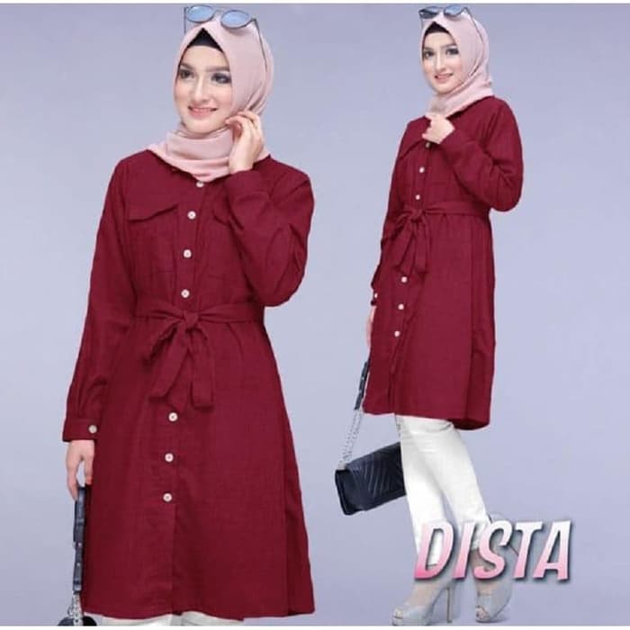 Model Baju  Tunik Blouse  Hijab Lengan Panjang Terbaru  RYN 