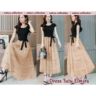 Baju Dress Tille Cantik Model Terbaru ala Korea