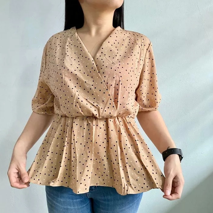  Baju  Blouse  Perempuan Image Of Blouse  and Pocket