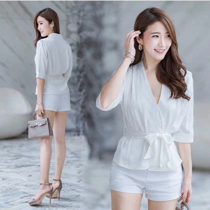  Baju  Blouse Atasan Wanita Model  Korea  Terbaru 