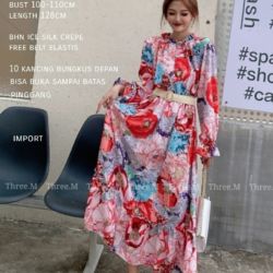 Fashion Baju Gamis Model Terbaru Cantik Ala Korea
