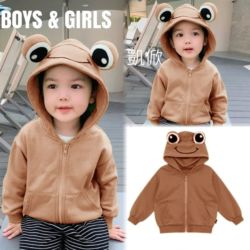 Jaket Frog Hoodie Anak Laki-laki & Perempuan Model Terbaru