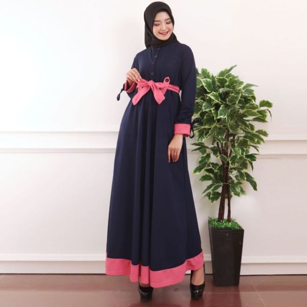 Baju Gamis Pakaian Muslim Wanita Remaja Modern
