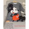 Baju Kaos Oblong Mickey Mouse Oversize Tee Modern