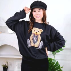 Baju Sweater Wanita Teddy Bear Model Terbaru