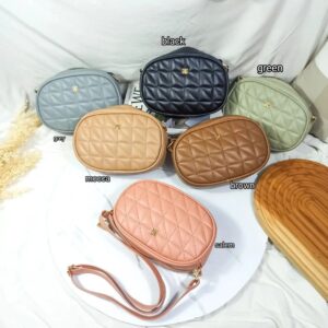 Tas Selempang Wanita Murah Sovalja Bag Oval Model Terbaru